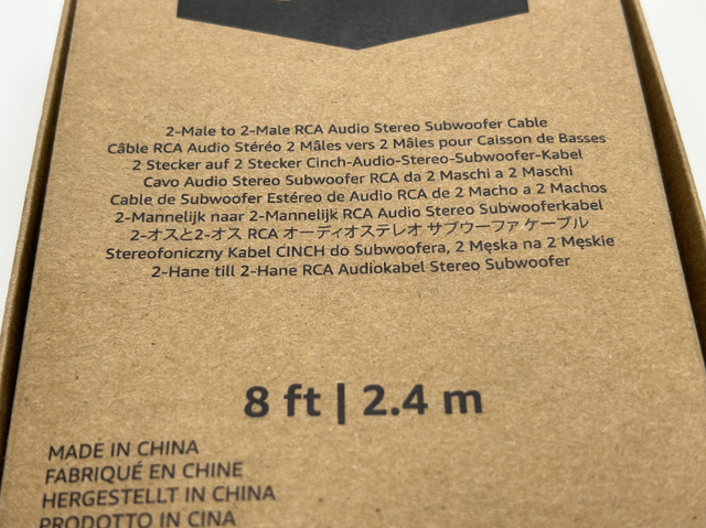 Amazon Basics Audio Stereo Cable – New in General Electronics in Markham / York Region - Image 3