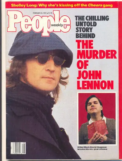 ORIGINAL MURDER OF JOHN LENNON MAGAZINE IN GOOD CONDITION, SEE MY OTHER STUFF IN MY KIJIJI