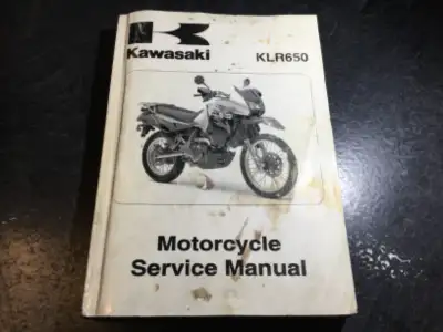 Genuine 2008 Kawasaki KLR650 Motorcycle Service Manual, View more