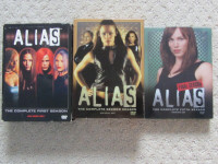 Seasons 1, 2, & 5 of Alias on DVD
