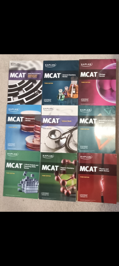Kaplan MCAT Complete 7-Book Subject Review Set, View more