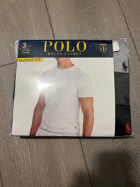 Brand new Polo Ralph Lauren 3 Cotton Crews (Size)