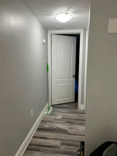 one bedroom and one washroom fully separate. No Kitchen.