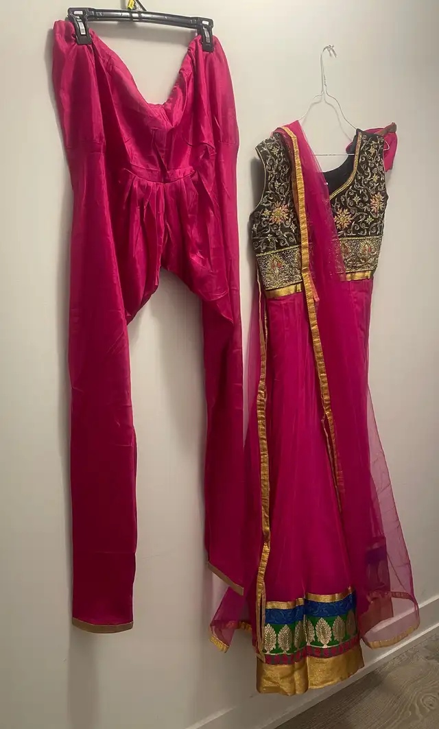Fusia Pink Salwar Kameez  (3 pc) in Women's - Other in Oshawa / Durham Region - Image 2