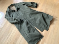 French military cavalry trench coat