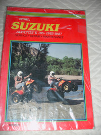 Suzuki ALT/LT125,185 1983-87 Clymer shop manual