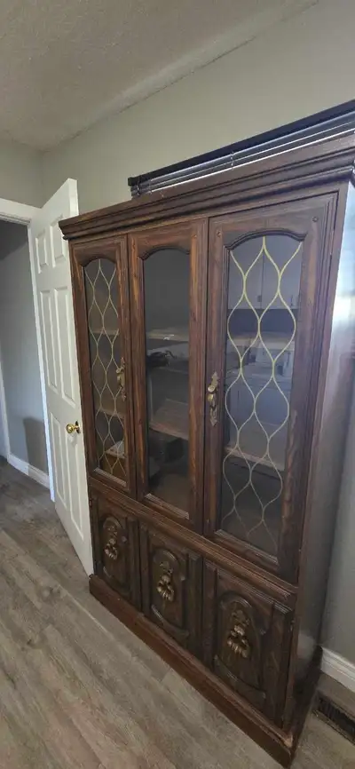 Antique china cabinet. , View more