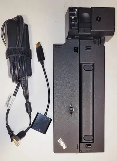 Lenovo ThinkPad Pro Docking Station (P/N; 40AH0135US) Used in Models P52s, L580, L480, T580, P580p,T...