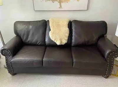 Leather Sofa, View more