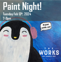 Paint Night at The WORKS Hamilton