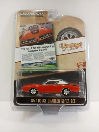 1971 Dodge Charger Super Bee. 2020 Greenlight Vintage Ad Cars, View more
