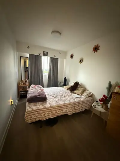 We have a one private bedroom in 2 bedroom apartment. Kitchen and washroom will be sharing. All the...