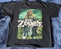 Rob Zombie 2011 Warrior Tour Shirt - Extra Large