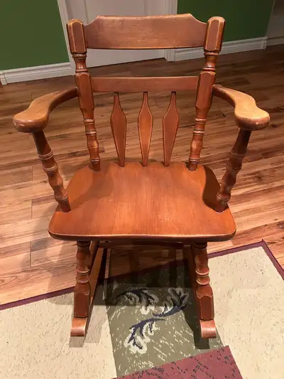 Wooden Rocking Chair, View more