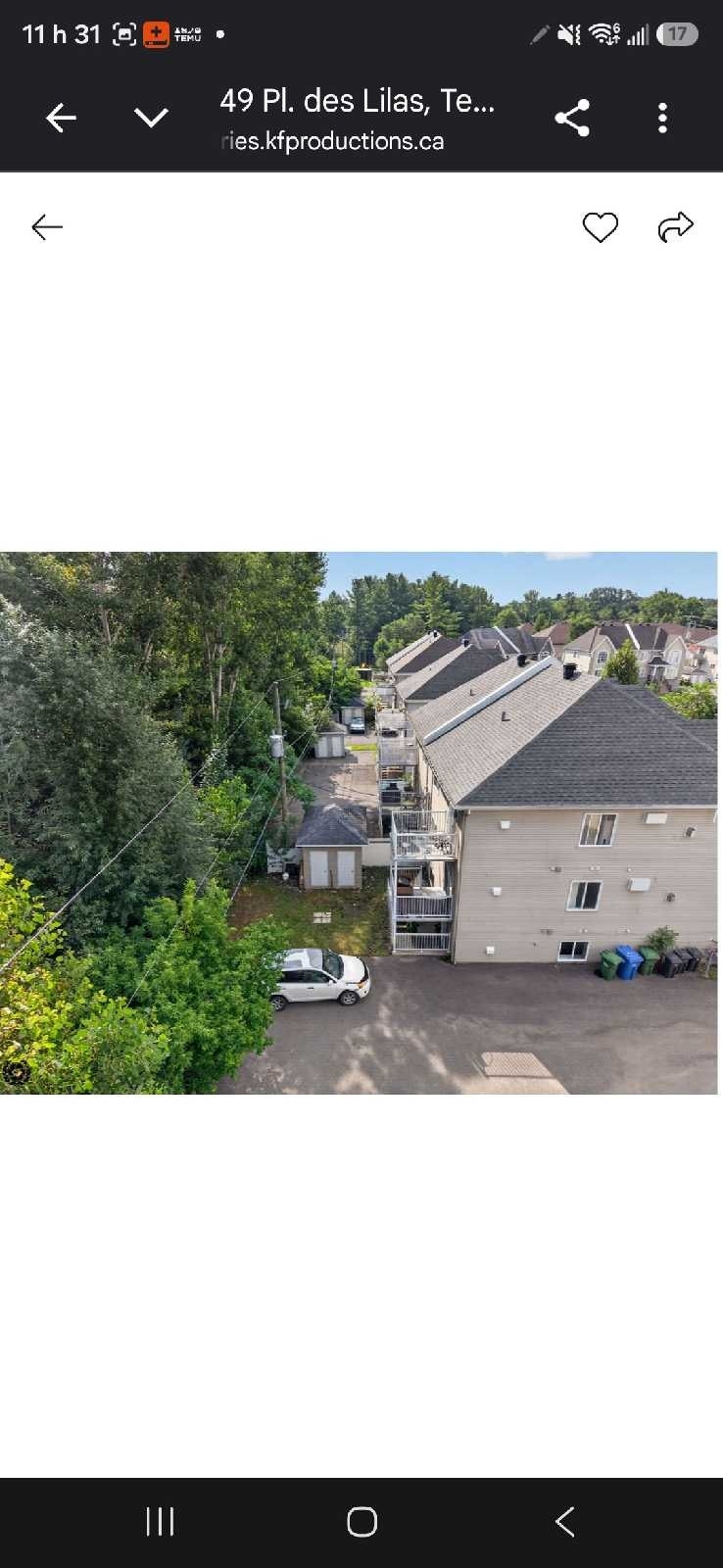 Plex de 2 chambre à louer — photo 2