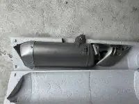 OEM Exhaust for 2023 Yamaha R1: Muffler and midpipe (catalytic)