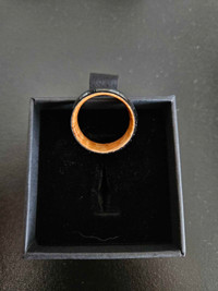 9.5 Black Whiskey Barrel Ring