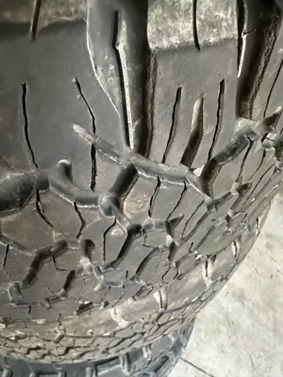 Bf Goodrich KO2 tires got a new set in my tundra these still have about 40 percent they told me a bi...
