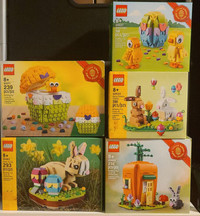 Lego Easter Egg Bunny Rabbit Chicken  New