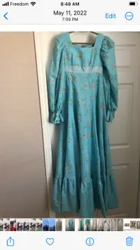 Vintage dress size 2