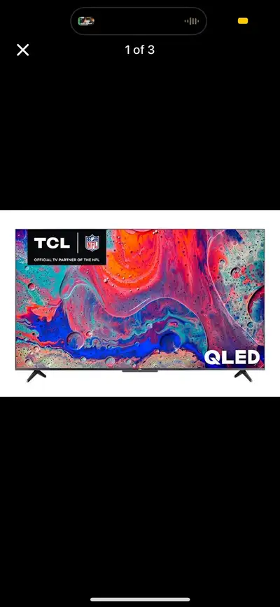TCL 65” inch 5 series 4K QLED, View more