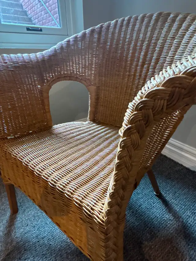 Wicker chairs - Pier1 - $200 set in Chairs & Recliners in City of Toronto - Image 5