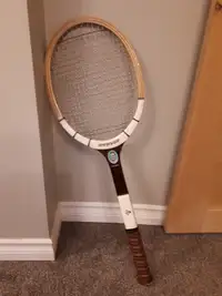 Vintage Dunlop Tom Okker Wooden Tennis Racquet