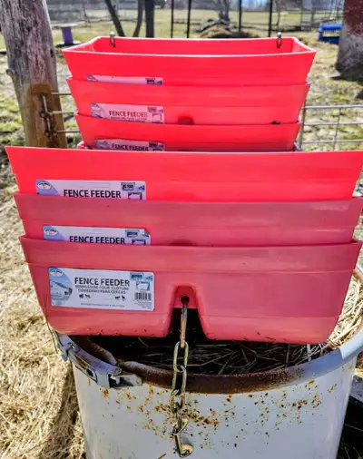 Little Giant Fence Feeders, for goats, horses, etc, View more