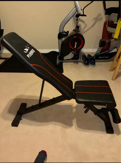 adjustable and foldable exercise bench, View more