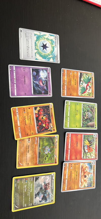 Assorted Pokémon Cards 