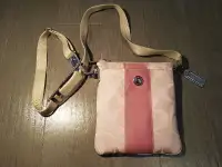 COACH Signature C Pink Crossbody Bag [HANDBAG]