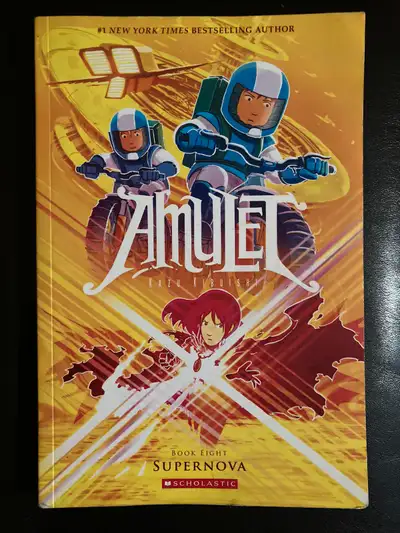 Amulet Graphic Novel by Kazu Kibuishi, Book 8, Supernova