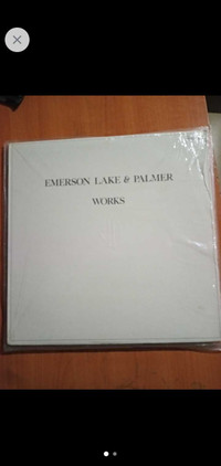2xEmerson Lake & Palmer WORKS 1-2 Vg ORIGINAUX état NEUFS $30./2