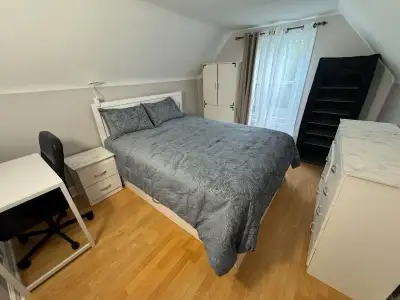TWO PRIVATE FURNISHED BEDROOMS AVAILABLE — NOVEMBER 1st. HIGH PARK • KEELE & BLOOR • $1,400/MONTH —...