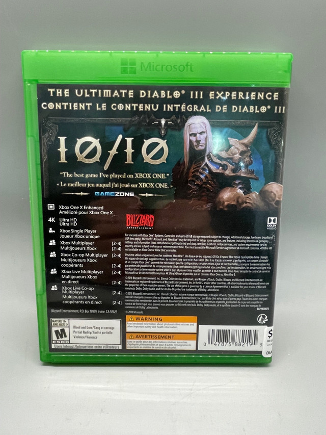 XBOX ONE DIABLO ETERNAL COLLECTION in XBOX One in La Ronge - Image 2