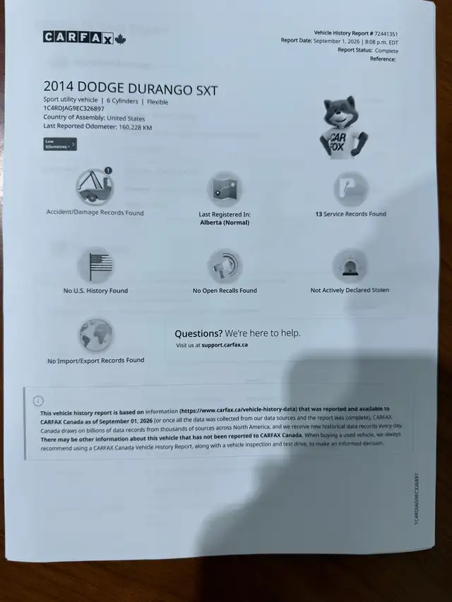2014 Dodge Durango SXT559731704679649288