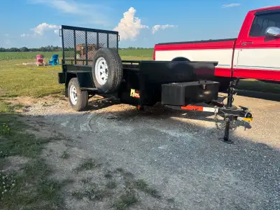 As the title states. Got my 2016 Miska 5x10 utility trailer forsale. In exceptional condition consid...