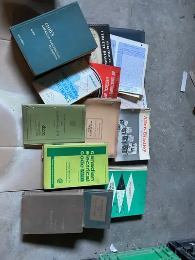 Old electrical books. Want gone. Open to all offers and trades. Can deliver between Fredericton and...