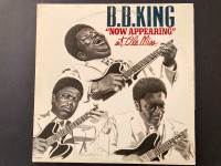 B.B. King "Now Appearing" At Ole Miss LP 1980  Live 2 lps MCA