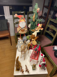 Lot de décoration de Noël / lot of Christmas decorations