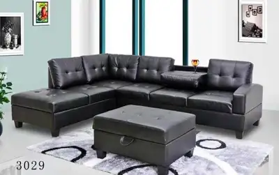 Leather Sectional Sofa, View more