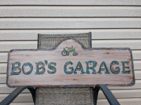 Garage sign