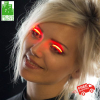 Fun LED Eyelashes - Great for nightclubbing - now in stock!