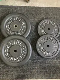 1” Weight Plates 155lbs
