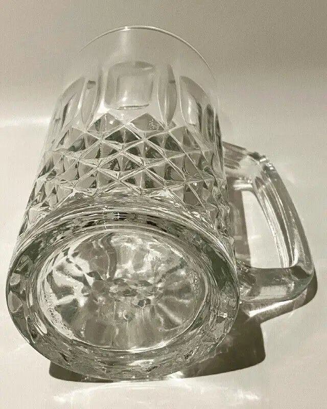 Vintage Mid Century Retro Glass Beer Mug62864363097859123