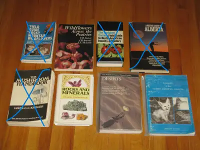Vintage Nature Books ~ Wildflowers, Rocks, Minerals, Deserts etc, View more