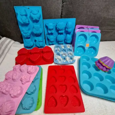 PENDING - 21 silicone molds, View more