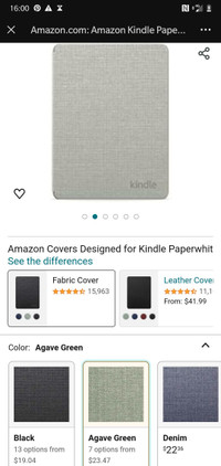 Amazon Kindle Paperwhite Case (11th Generation), Lightweight 