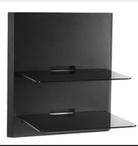 OmniBasics TV DualWall Shelf