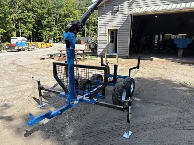 ATV LOG HAULER AND DUMP TRAILER, View more